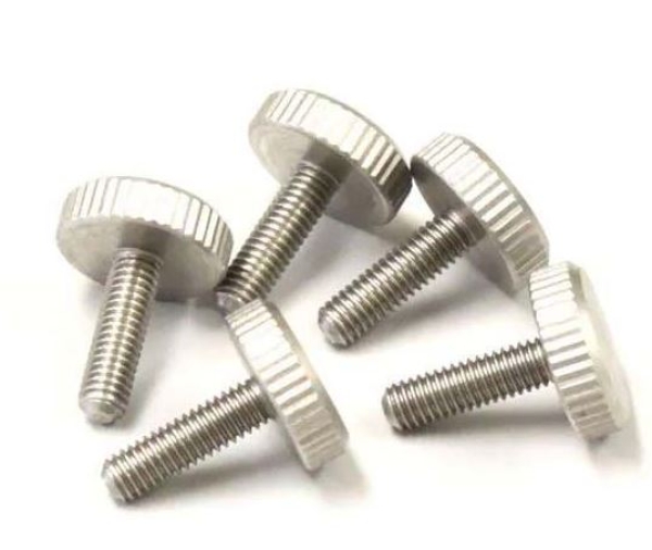 K.SW221 M3x10 Rändelkopf- Schrauben 5 Stück